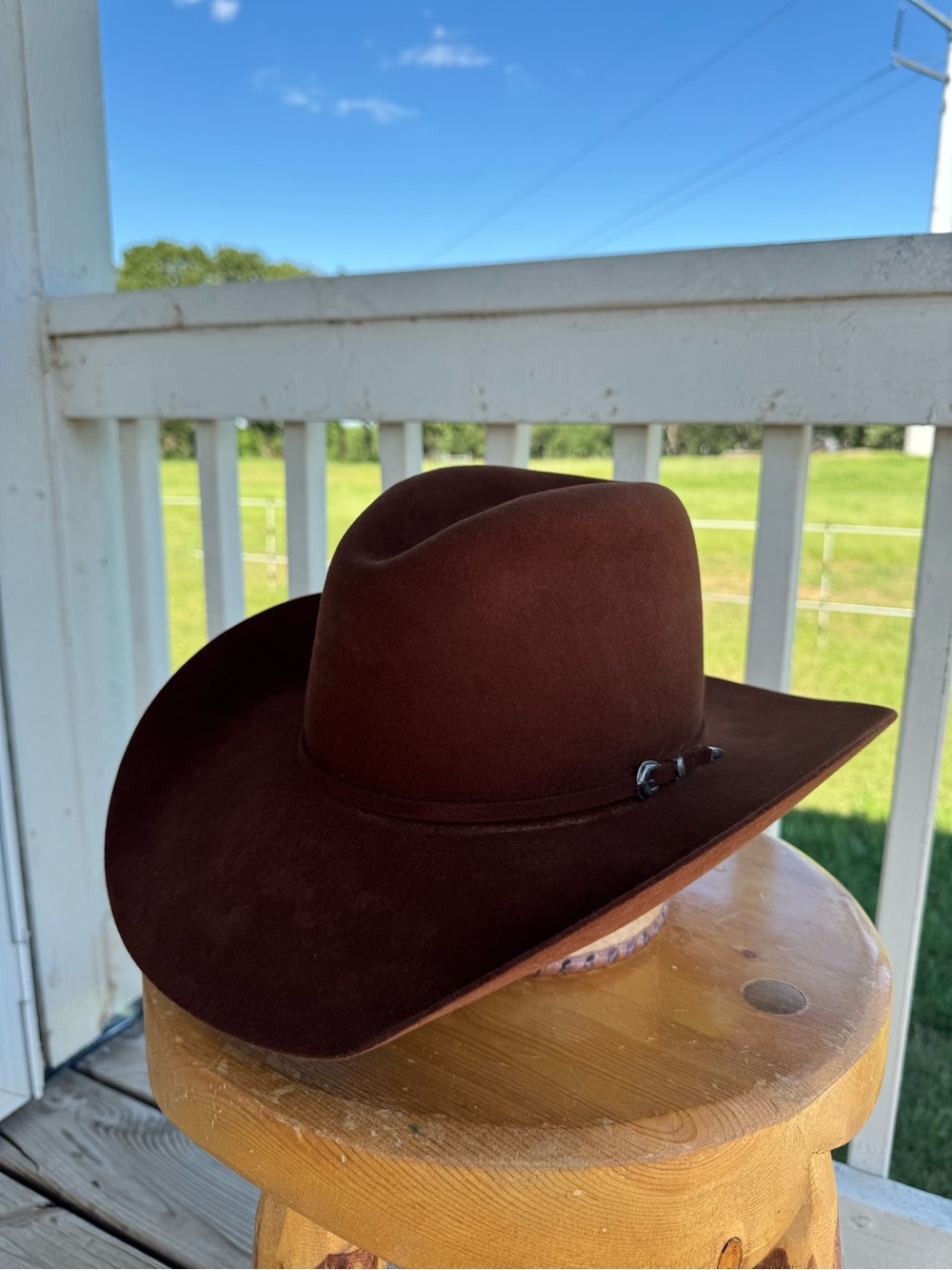 Rodeo King 7x Rust Cowboy Hat